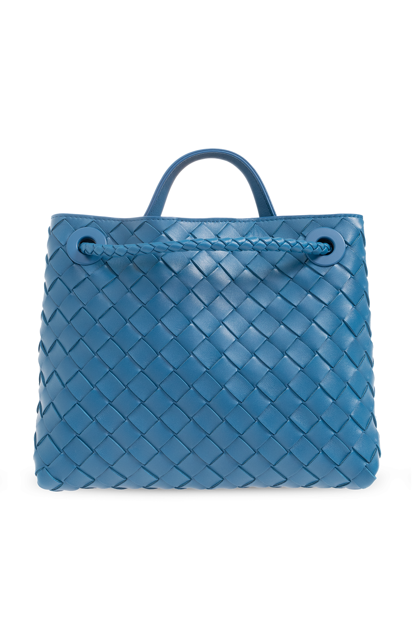 【関税＆送料込み】Bottega Veneta Small Andamio Handbag Red East/West Andiamo small intrecciato leather tote